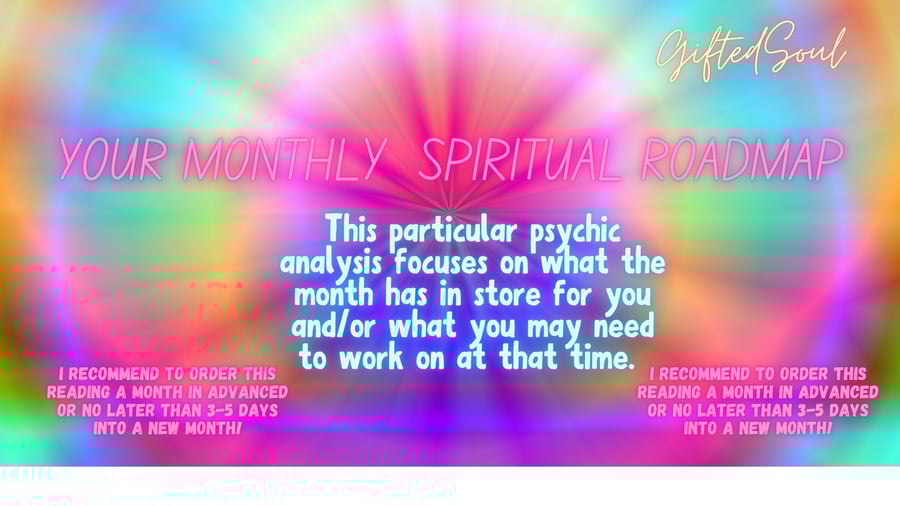 Image of General Monthly Forecast Reading (No Questions)  