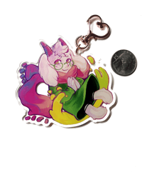 Image 2 of Ralsei Charm