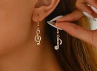 Image 1 of Music Lover Earrings