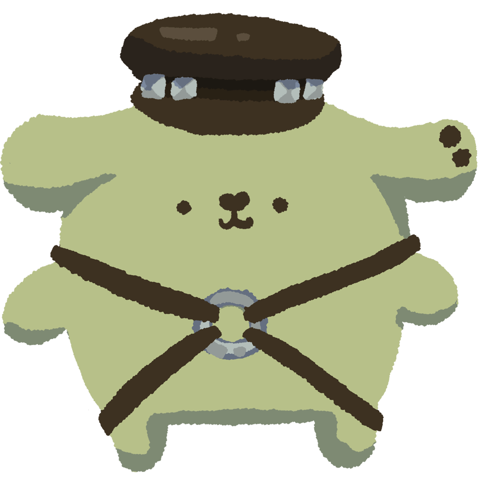Image of Leather daddy Pompompurin