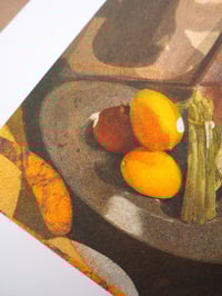 Image 3 of Still Life with Mangoes (Detail), A5 Risograph Print
