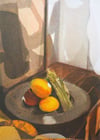 Still Life with Mangoes (Detail), A5 Risograph Print