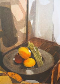 Image 2 of Still Life with Mangoes (Detail), A5 Risograph Print