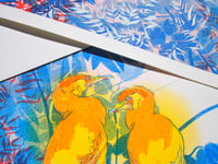 Image 2 of Bedroom Jungle A3 Risograph Print