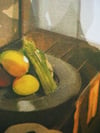 Still Life with Mangoes A4 Risograph Print