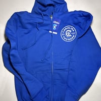 Image 1 of Royal Zip Up Hoodie