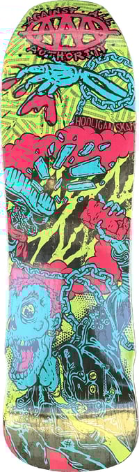 Skeleton Punk Skate Deck