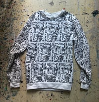 RAE BK • ALL OVER - PULLOVER • WHITE