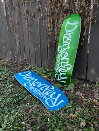 9.375 Shaped "Script" Deck