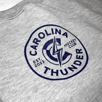 Image 4 of Grey "Slapshot" Crewneck