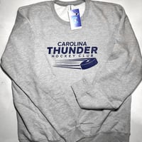 Image 1 of Grey "Slapshot" Crewneck