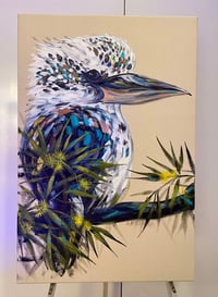 Image 1 of Townsville 'Paint a Kookaburra' Workshop - Full Day Class 