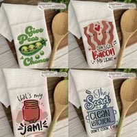 Image 3 of "Punny" Hand Towels (13 to choose from)