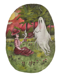 Image 1 of Ghost Tea 5 X 7 Print