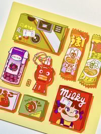 Image 1 of [LAST CHANCE] Snack Time A5 Square Print