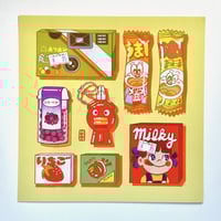 Image 2 of [LAST CHANCE] Snack Time A5 Square Print