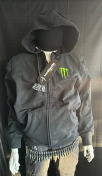 Image 1 of Monster Energy HOODIE BUDDIE XL Zip-Up Hoodie NEW w/ Tags