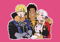 Image 1 of FE Three Houses Lords stickers