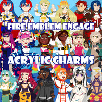 Image 1 of Fire Emblem Engage Acrylic Charms [PRE-ORDER]