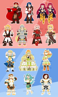 Image 3 of Fire Emblem Engage Acrylic Charms [PRE-ORDER]