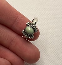 Image 1 of Floral Variscite Ring