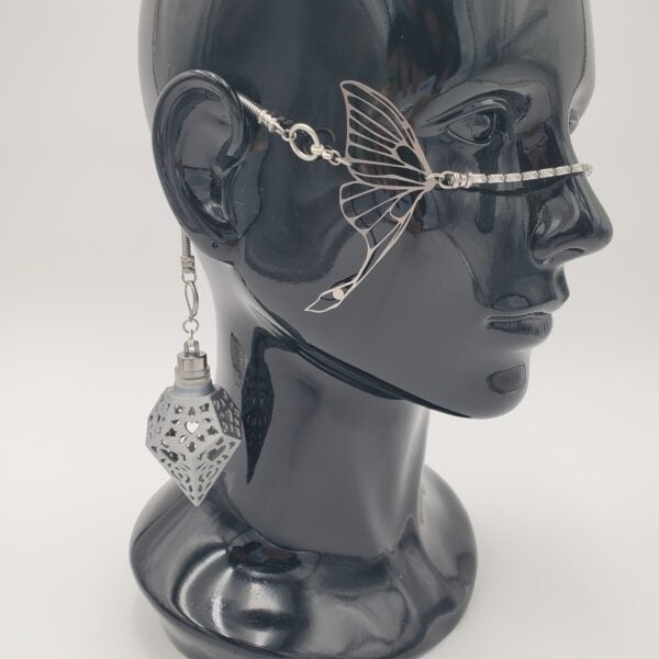 Image of Luna-Love Moth Wing Facechain