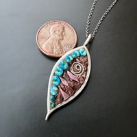 Image 2 of Abstract Fish Pendant