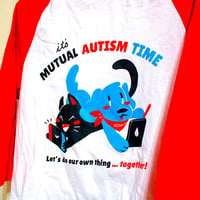 Image 3 of Mutual Autism Time 3/4 Sleeve T-shirt