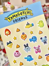 Image 1 of Tamagotchi Friends (Ver. 1) Vinyl Sticker Sheet
