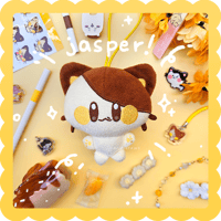 Image 1 of jasper the cat ✨ plushie