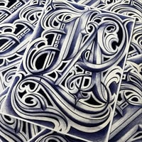 'LA" Print