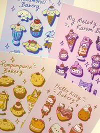 Image 1 of [LAST CHANCE] Sanrio Bakery A5 Prints