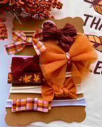 Image 3 of Orange Plaid Nylonband Set
