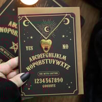 Talking Board Planchette Necklace