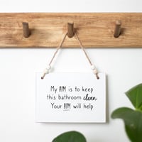 Your Aim Will Help Sign