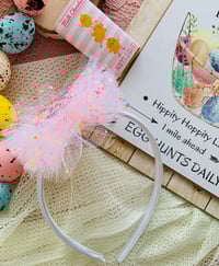 Image 1 of Pink Bunny Ears Headband 