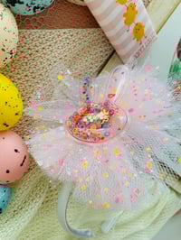 Image 2 of Pink Bunny Ears Headband 