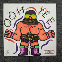 "macho" original artwork