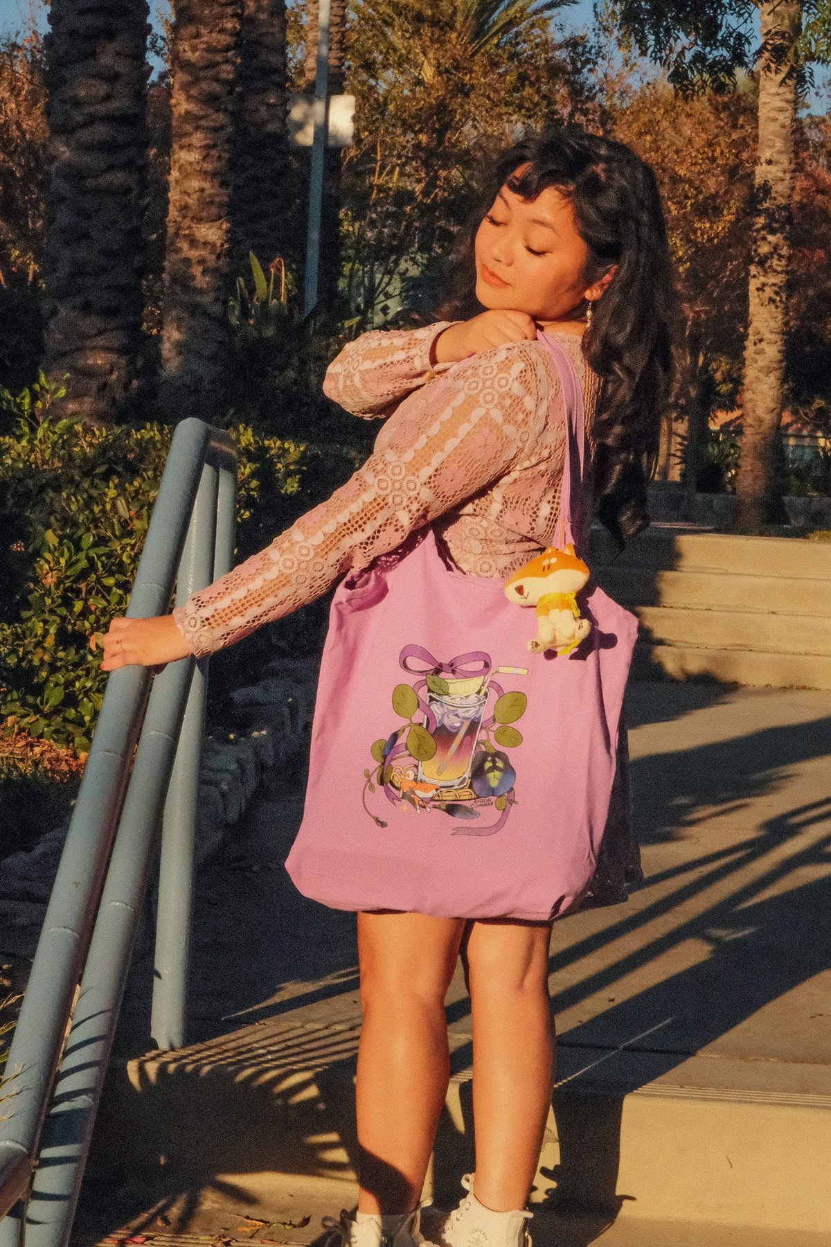 Image of Butterfly Pea Flower Prodo Tote Bag