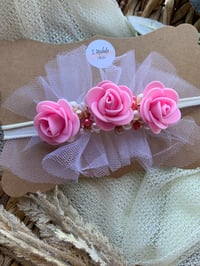 Image 2 of Rose & Rhinestone Nylonband 