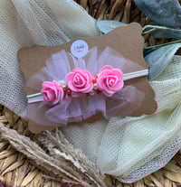 Image 1 of Rose & Rhinestone Nylonband 