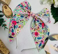 Image 1 of Pink Floral Headband