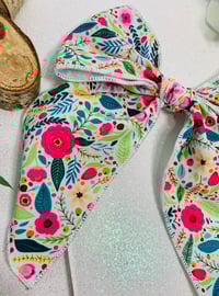 Image 2 of Pink Floral Headband