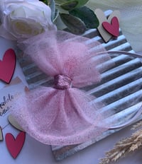Image 2 of Large Tutu Bow Headband