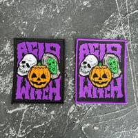 ACID WITCH HALLOWEEN PATCH