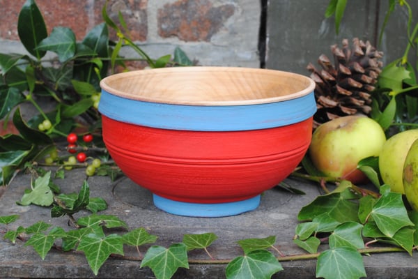 Image of field maple bowl V - bol en érable champêtre V