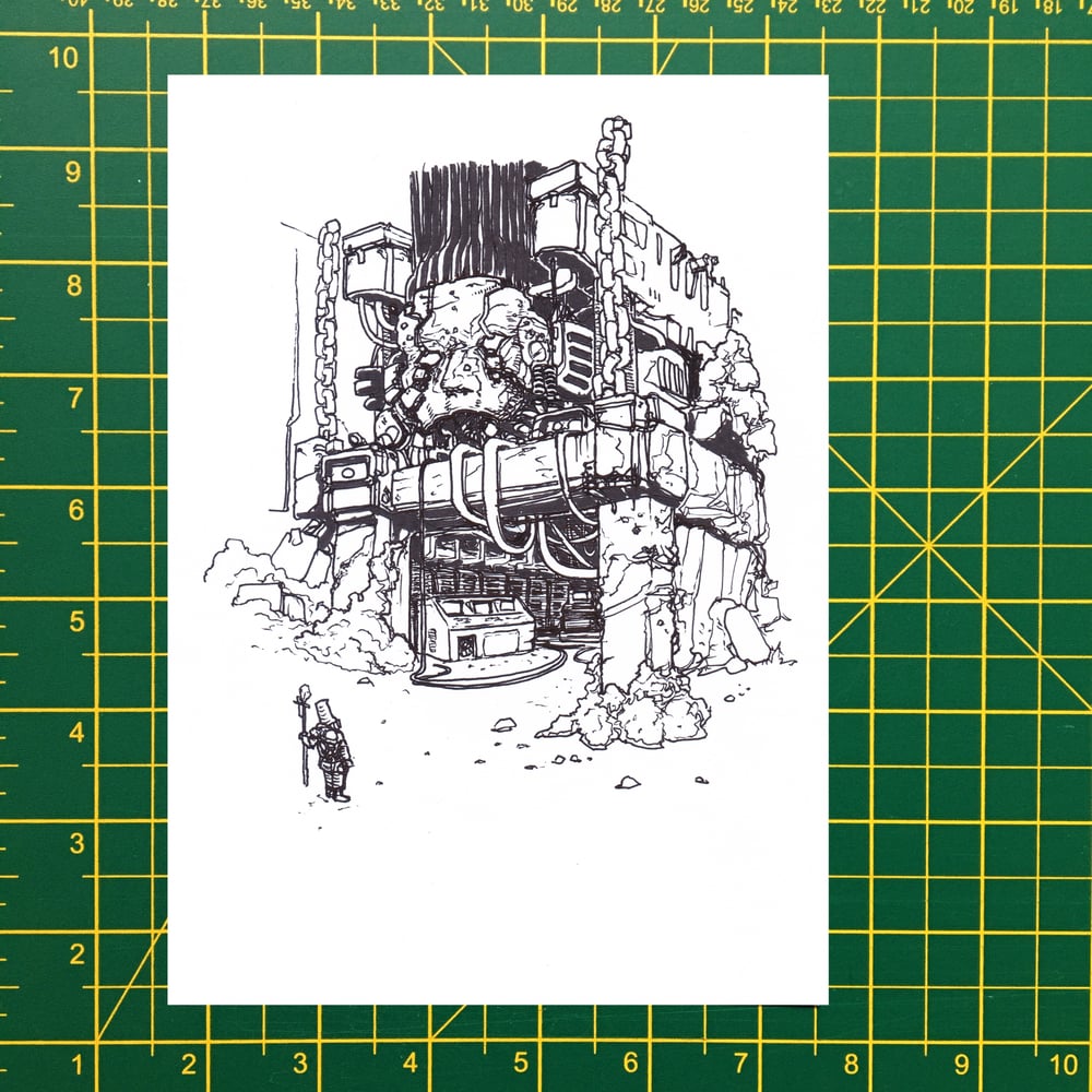 Inktober No.25 HAUNTED AI