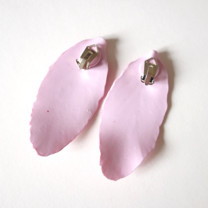 Image of Boucles d'oreilles pétales roses