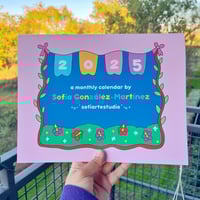 Image 1 of 2025 Wall Calendar  