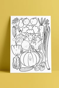 Image 2 of Posters para colorir - pack A